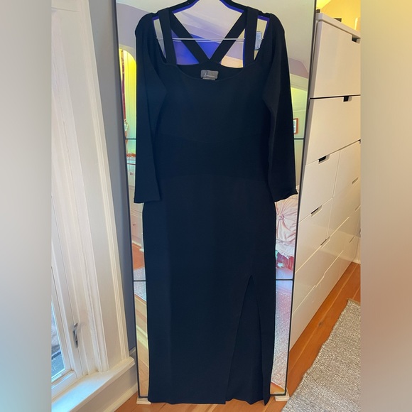 NWT Anthro Little Black Dress - Picture 5 of 11